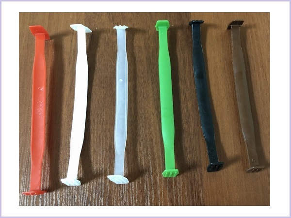 Ручки пластиковые для упаковки 162*12.8мм